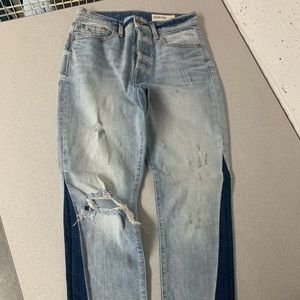 Pistola denim blue jeans size 26 a little distressed